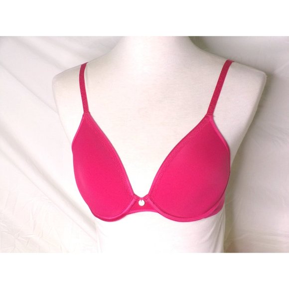 NATORI Harmony Full Fit Spacer Underwire T-Shirt Bra #136065 Pink 32C NEW - Picture 4 of 7